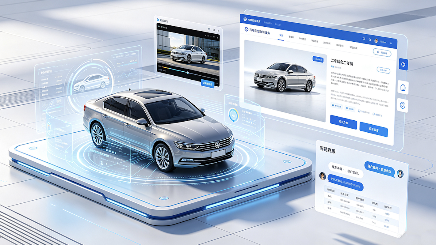 AI overseas auto operation platform interface