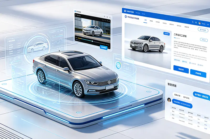 AI overseas auto operation platform interface