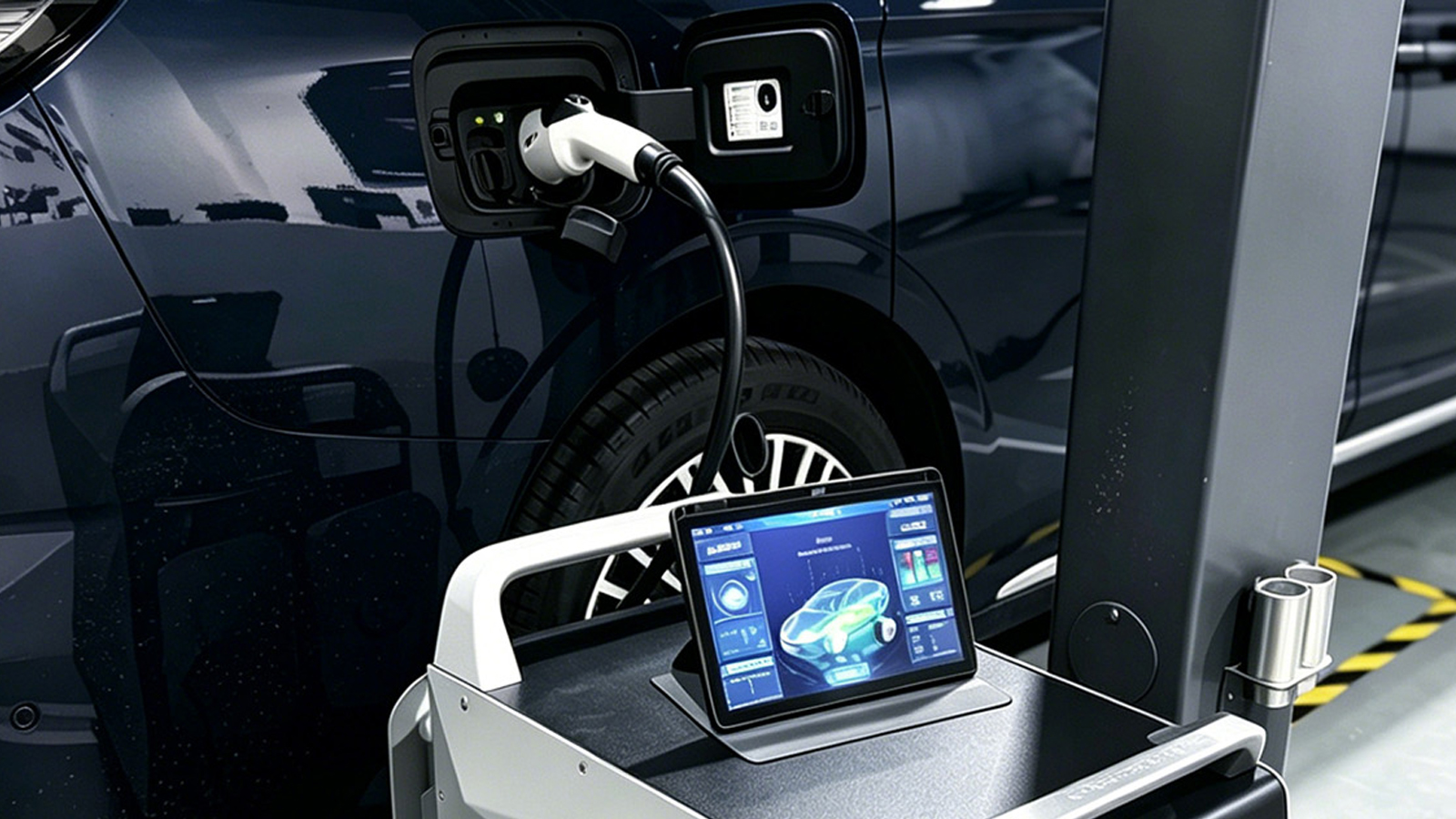New energy vehicle battery diagnostic equipment