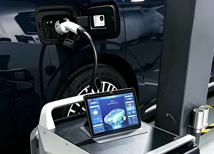 New energy vehicle battery diagnostic equipment