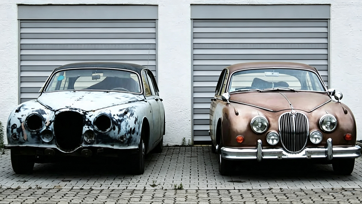EV powertrain kit for classic car retrofit